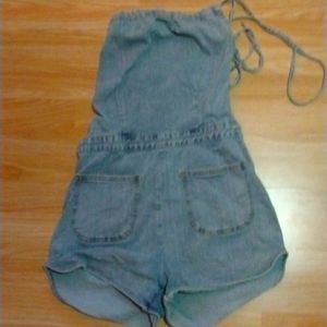 jean cover jumpsuit